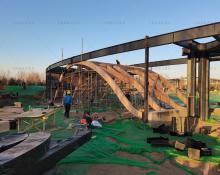 千樹承建河北園博園木結(jié)構(gòu)建筑在建中，敬請期待成品！